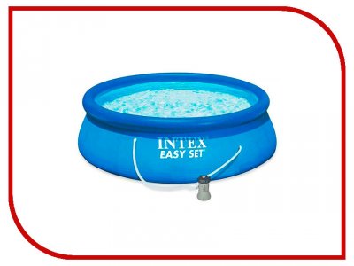Бассейн INTEX Easy Set + фильтр-насос, 396х84 см (28142)