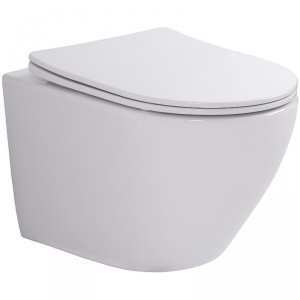 Унитаз WellWant Aura WWU01122W подвесной с сиденьем Микролифт
