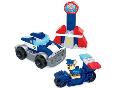 Конструктор Mattel Щенячий патруль Гончик и полицейская погоня GYJ00