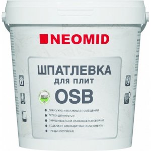 Шпатлевка для плит OSB NEOMID Н-Шпатл (OSB-7)