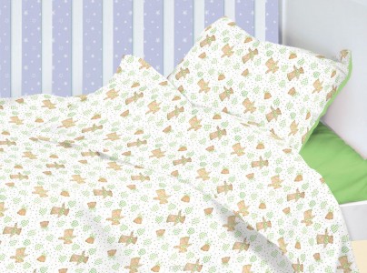 Детский комплект постельного белья MIRAROSSI Orsetto (10тр-MR-дн)