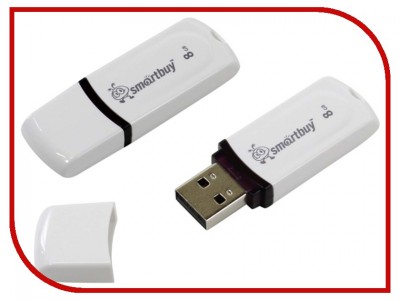 USB Flash Drive Smartbuy SB8GBPN-W