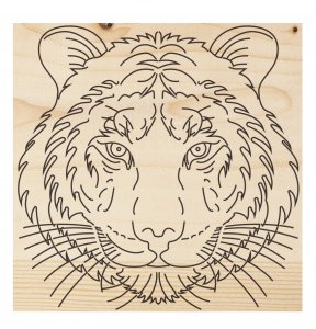 Доска для выжигания REXANT Тигр (12-0903)