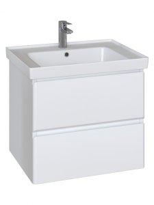 Тумба под раковину Sanstar Arista 70 254.1-1.5.1. подвесная Белая