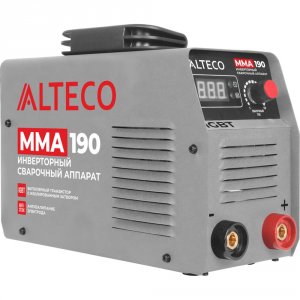 Инверторный сварочный аппарат Alteco MMA-190 (37053)