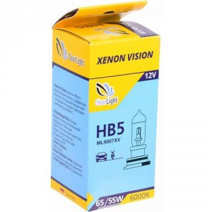 Лампа ClearLight лампа галогенная автомобильная 12V-65/45W XenonVision 1 шт (ML9007XV)