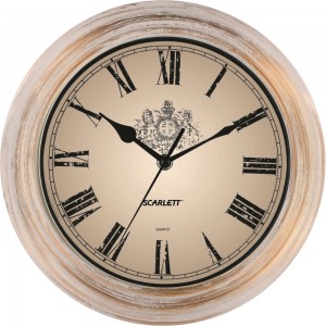 Часы настенные Scarlett SC-27B (SC-WC1001O)