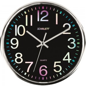 Часы настенные Scarlett SC-WC1010O