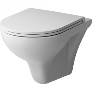 Подвесной унитаз Am.Pm Gem FlashClean C901700SC подвесной с сиденьем Микролифт