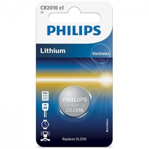 Батарейка Philips CR2016/01B