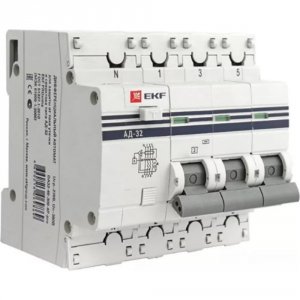 Дифференциальный автомат EKF PROxima АД-32 (DA32-25-30-4P-a-pro)