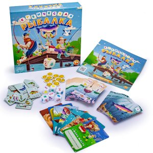 Настольная игра ND Play Кубическая рыбалка (мультиколор) (294 023)