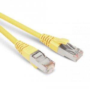 Экранированный патч-корд Hyperline PC-LPM-STP-RJ45-RJ45-C5e-3M-LSZH-YL (230108)