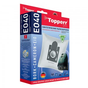 Набор пылесборников и фильтров для пылесосов Topperr EO40