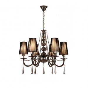 Подвесной светильник Lumina Deco Fabione (LDP 1200-6 BK)
