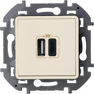 Зарядное устройство Legrand INSPIRIA (673761)