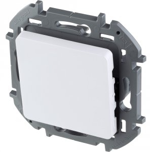 Одноклавишный выключатель Legrand Inspiria 673600 1 клавиша белый