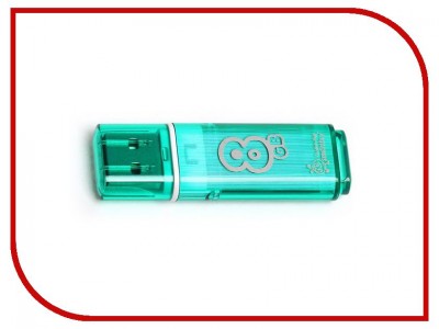 USB Flash Drive Smartbuy Glossy Green SB8GBGS-G