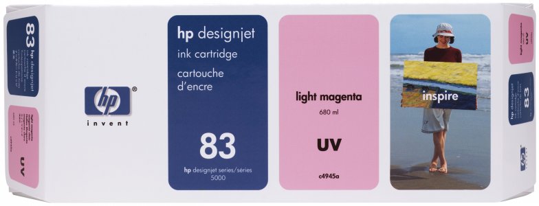 Картридж для струйного принтера HP 83 UV C4945A (светло-пурпурный)