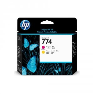 Картридж для струйного принтера HP P2V99A (774) пурпурный/желтый