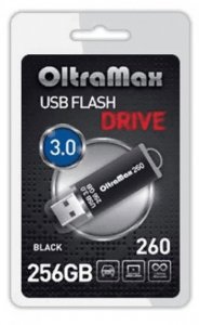 USB Flash Drive OltraMax OM-256GB-260-Black