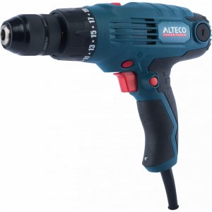 Сетевая дрель-шуруповерт Alteco D 0328 (D 300-10 MC) (27459)