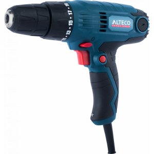 Сетевая дрель-шуруповерт Alteco D 0327 (D 300-10) (27458)