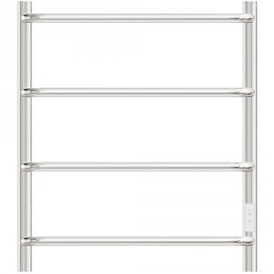 Электрический полотенцесушитель Point PN08846W П4 400x600 диммер справа Белый
