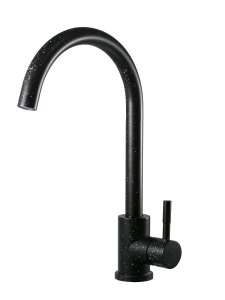 Смеситель для кухни ESKO K45 Black Черный гранит матовый