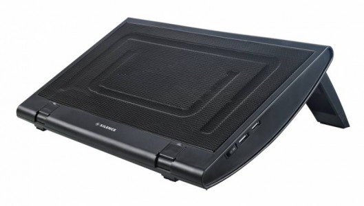 Подставка для ноутбука Xilence m600 15"/2xusb/1x200mm fan/metal+plastic/black (COO-XPLP-M600.B)