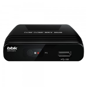 Цифровая ТВ приставка BBK SMP016HDT2 Black (SMP016HDT2-BK)