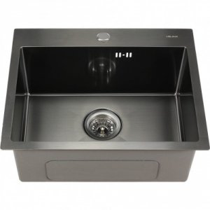 Прямоугольная врезная мойка Melana Profline D5343HB Графит (D5343HB графит)