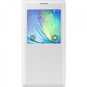 Чехол для Samsung Galaxy A7 Samsung S-View EF-CA700BW White (EF-CA700BWEGRU)