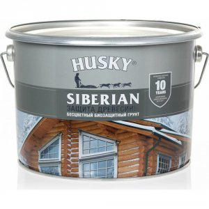 Биозащитный грунт Husky Siberian бесцветный 9 л (27036)