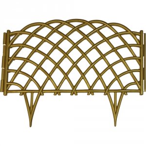 Декоративный забор Дачная мозаика Диадема (46689)