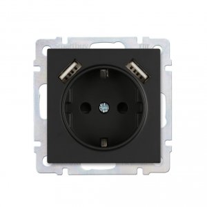 Розетка Smartbuy Sbe-05b-16-s1-usb (SBE-05b-16-S1-USB)
