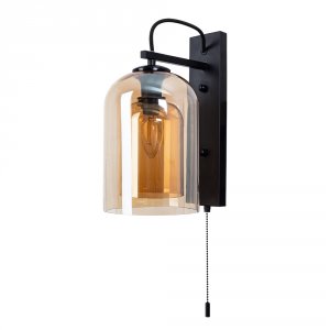 Настенный светильник Arte Lamp PAIO A7015AP-1BK