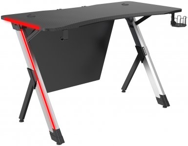 Стол Cactus CS-GTX-AL-CARBON-RED