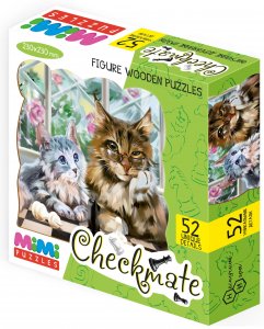 Пазл Нескучные игры Mimi Puzzles Checkmate