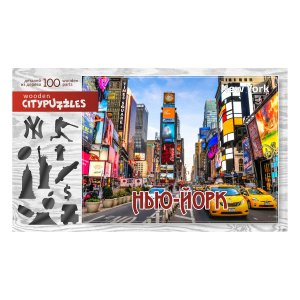 Пазл Нескучные игры Citypuzzles Нью-Йорк