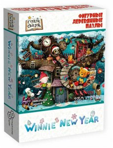 Пазл Нескучные игры Страна сказок Winnie New Year (8407)