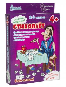 Настольная игра Нескучные игры Алиса. Стихоплет И-806
