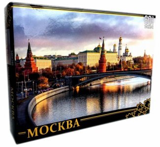 Пазл Нескучные игры Москва Вид на Большой Кремлевский дворец