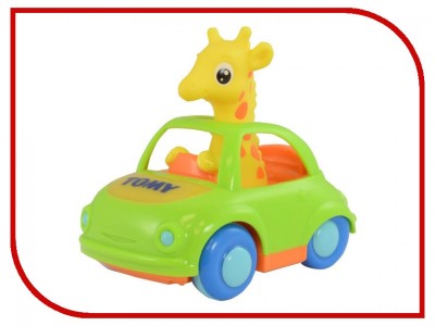 Машина Tomy Веселый жираф водитель (E72201RU)
