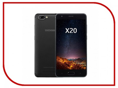 Сотовый телефон Doogee X20L 4G (X20L_Black)