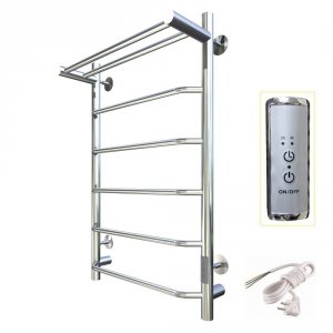 Электрический полотенцесушитель TermoSmart Стандарт 50х80 SR50/80PE с полкой Хром