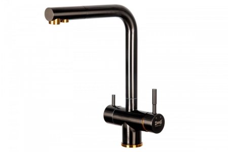 Смеситель для кухни Zorg Inox SZR-7039 BR/GRAFIT Графит