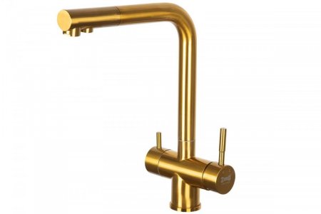 Смеситель для кухни Zorg Inox SZR-7039 BRONZE Бронза