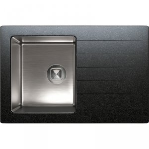 Кухонная мойка Tolero Twist TTS-760 №911 76 474148 Черная