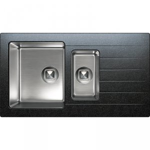 Кухонная мойка Tolero Twist TTS-890K №911 89 474469 Черная